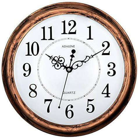 wall clock no ticking|battery operated wall clocks.